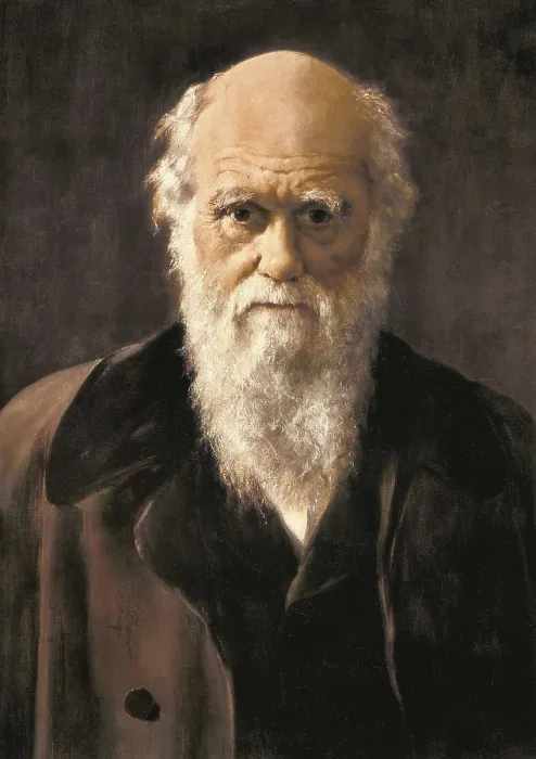 Framed Print : COLLIER, John (1850-1934). Charles Robert Darwin. 1883. Detail. Portrait. Victorian classicism art. Oil on canvas. UNITED KINGDOM. London. National Portrait Gallery Framed Print : COLLIER, John (1850-1934). Charles Robert Darwin. 1883. Detail. Portrait. Victorian classicism art. Oil on canvas. UNITED KINGDOM. London. National Portrait Gallery