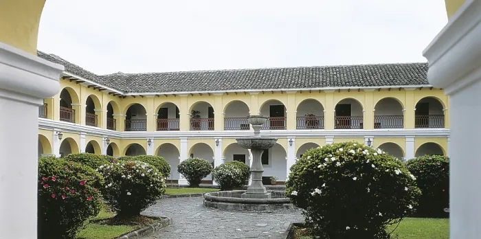 Framed Print : COLOMBIA. CAUCA. PopayAn. Cloister of the convent of San Francisco. - Paul Maeyaert / Iberfoto / Everett Collection (218172)**US SALES ONLY**