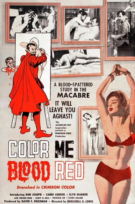Framed Print : COLOR ME BLOOD RED, Gordon Oas-Heim, (top right), 1965 Framed Print : COLOR ME BLOOD RED, Gordon Oas-Heim, (top right), 1965
