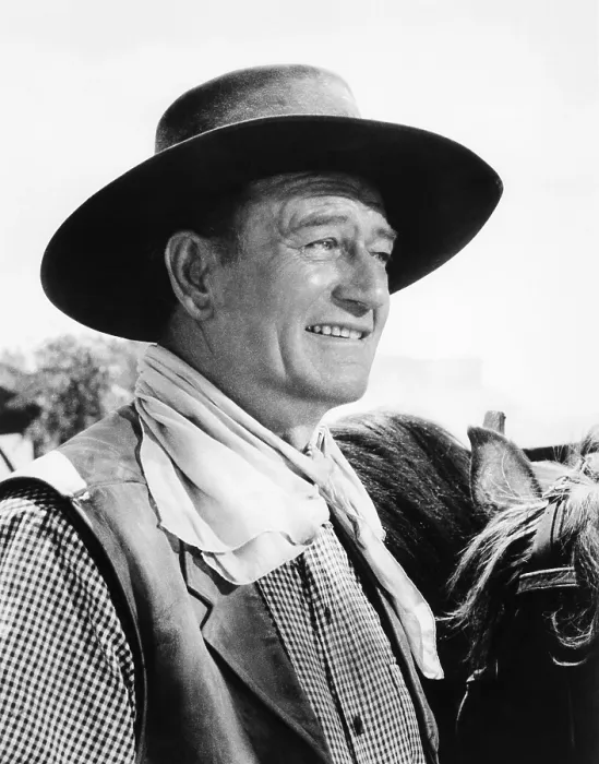 Framed Print : THE COMANCHEROS, John Wayne, 1961, TM and Copyright 20th Century-Fox Film Corp. All Rights Reserved