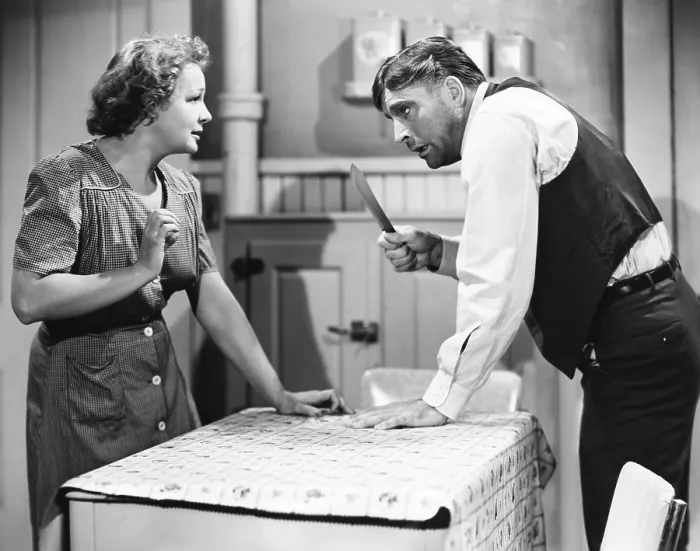 Framed Print : COME BACK, LITTLE SHEBA, from left, Shirley Booth, Burt Lancaster, 1952