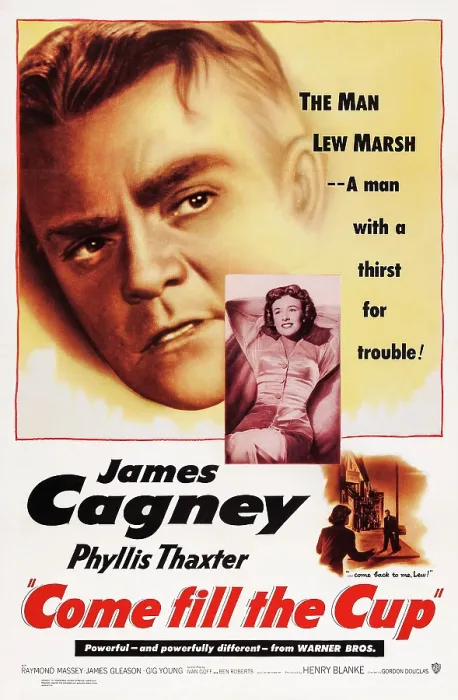 Framed Print : COME FILL THE CUP, US poster art, from left: James Cagney, Phyllis Thaxter, 1951 Framed Print : COME FILL THE CUP, US poster art, from left: James Cagney, Phyllis Thaxter, 1951