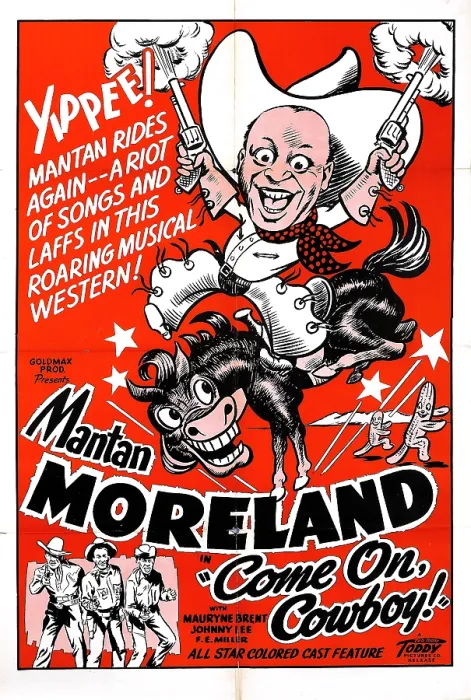 Framed Print : COME ON, COWBOY!, Mantan Moreland, 1948
