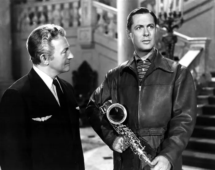 Framed Print : HERE COMES MR. JORDAN, Claude Rains, Robert Montgomery, 1941