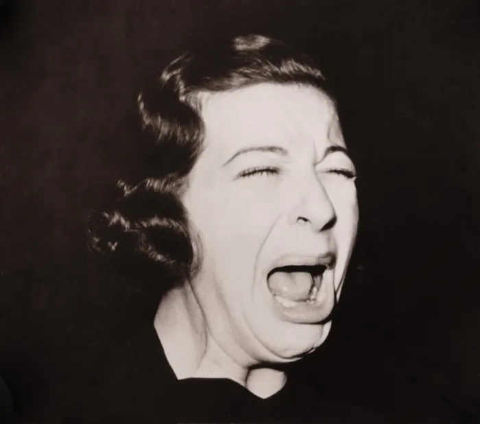 Framed Print : Comic actress Fanny Brice performed in a very popular radio comedy series, THE BABY SNOOKS SHOW. Here she is photographed in character with a crying facial expression, c Framed Print : Comic actress Fanny Brice performed in a very popular radio comedy series, THE BABY SNOOKS SHOW. Here she is photographed in character with a crying facial expression, c