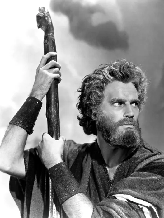 Framed Print : THE TEN COMMANDMENTS, Charlton Heston, 1956 Framed Print : THE TEN COMMANDMENTS, Charlton Heston, 1956