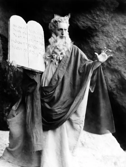 Framed Print : THE TEN COMMANDMENTS, Theodore Roberts, 1923 Framed Print : THE TEN COMMANDMENTS, Theodore Roberts, 1923