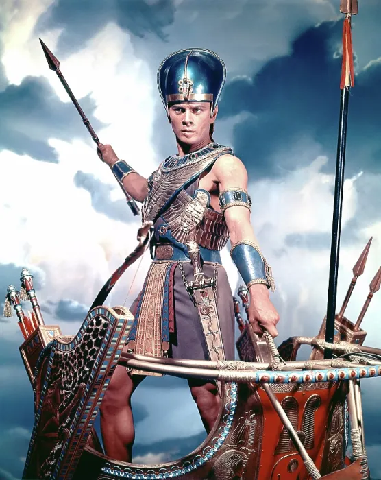 Framed Print : THE TEN COMMANDMENTS, Yul Brynner, 1956