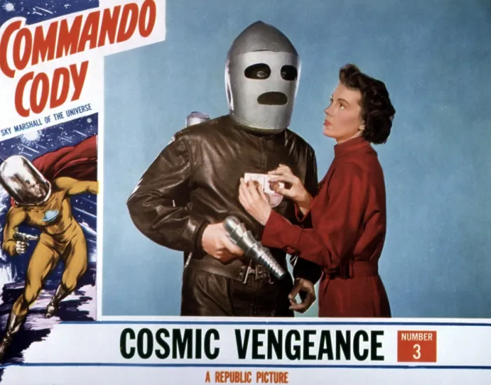 Framed Print : COMMANDO CODY, Judd Holdren, Aline Towne, 1953