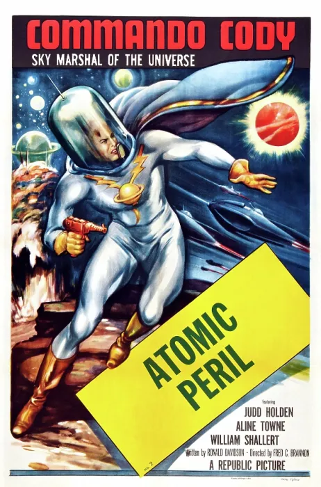 Framed Print : COMMANDO CODY: SKY MARSHAL OF THE UNIVERSE, Episode: Atomic Peril, 1953