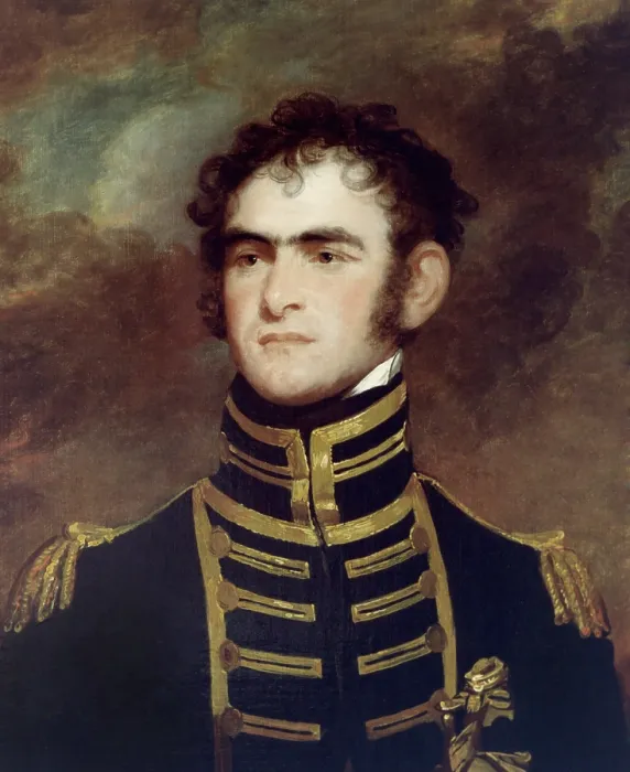Framed Print : Commodore John Rodgers, in an undated copy of Gilbert Stuarts portrait. He served in the US Navy in the Quasi War with France, Barbary Wars, and the War of 1812 Framed Print : Commodore John Rodgers, in an undated copy of Gilbert Stuarts portrait. He served in the US Navy in the Quasi War with France, Barbary Wars, and the War of 1812