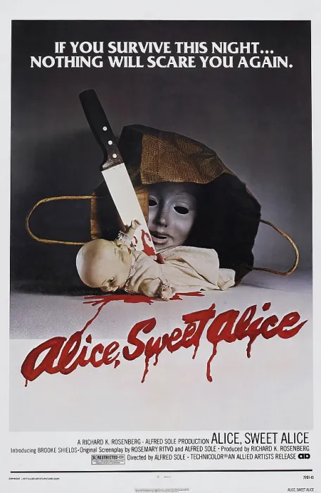 Framed Print : COMMUNION, (aka ALICE, SWEET ALICE), US poster art, 1976 Framed Print : COMMUNION, (aka ALICE, SWEET ALICE), US poster art, 1976