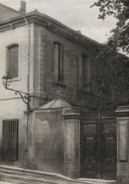 Framed Print : COMTE, Auguste (1798-1857). Comte's birth house in Montpellier. AISA / Everett Collection**US SALES ONLY** Framed Print : COMTE, Auguste (1798-1857). Comte's birth house in Montpellier. AISA / Everett Collection**US SALES ONLY**