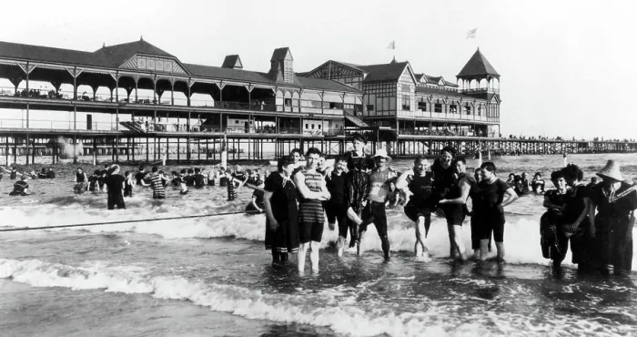 Framed Print : Coney Island at the turn-of-the-century. Courtesy: CSU Archives / Everett Collection Framed Print : Coney Island at the turn-of-the-century. Courtesy: CSU Archives / Everett Collection
