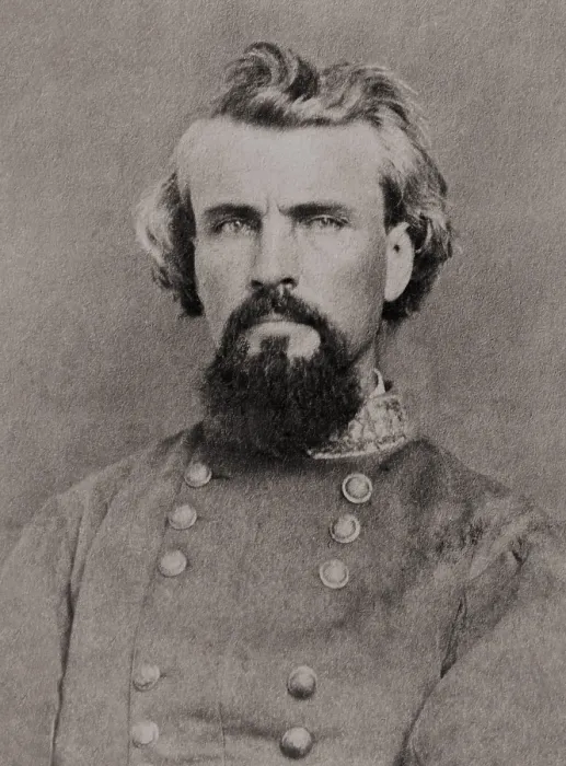 Framed Print : Confederate General, Nathan Bedford Forrest, c. 1861-65, fought at the Battles of Fort Donelson and Shiloh in 1862 Framed Print : Confederate General, Nathan Bedford Forrest, c. 1861-65, fought at the Battles of Fort Donelson and Shiloh in 1862