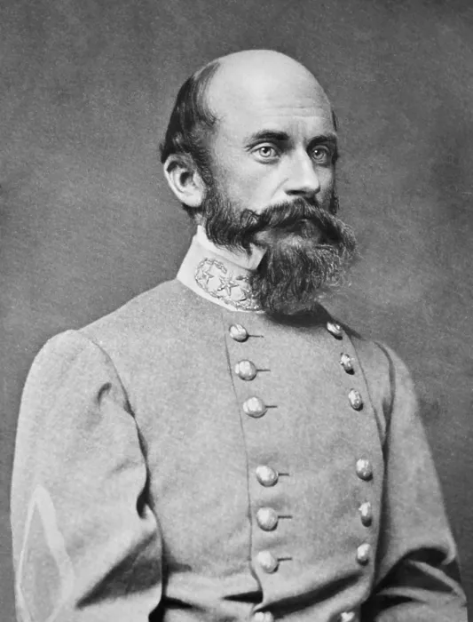 Framed Print : Confederate General, Richard Stoddert Ewell, was a senior commander under Stonewall Jackson and Robert E. Lee in the US Civil War Framed Print : Confederate General, Richard Stoddert Ewell, was a senior commander under Stonewall Jackson and Robert E. Lee in the US Civil War