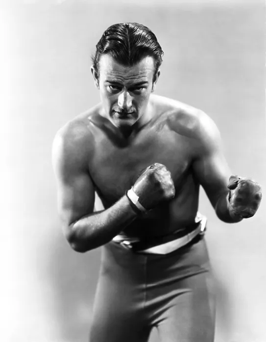 Framed Print : CONFLICT, John Wayne, 1936 Framed Print : CONFLICT, John Wayne, 1936