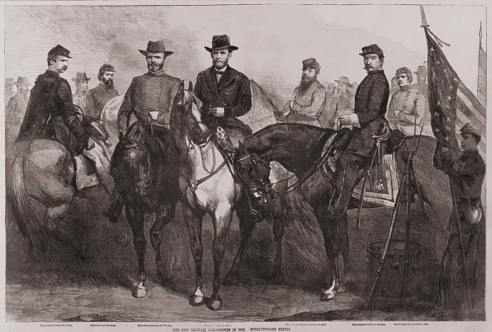 Framed Print : Congressional Reconstruction (also called Radical Republican Reconstruction)