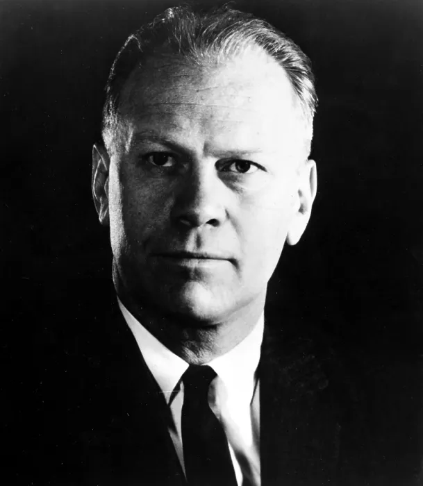 Framed Print : Congressman Gerald R. Ford, circa 1965. Courtesy: CSU Archives / Everett Collection Framed Print : Congressman Gerald R. Ford, circa 1965. Courtesy: CSU Archives / Everett Collection