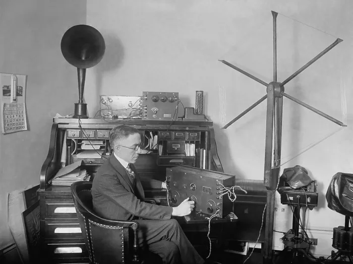 Framed Print : Congressman Vincent Morrison Brennan represented Michigan's 13th district from 1921-1923. In 1922 he proposed radio coverage of U.S. House of Representatives proceedings