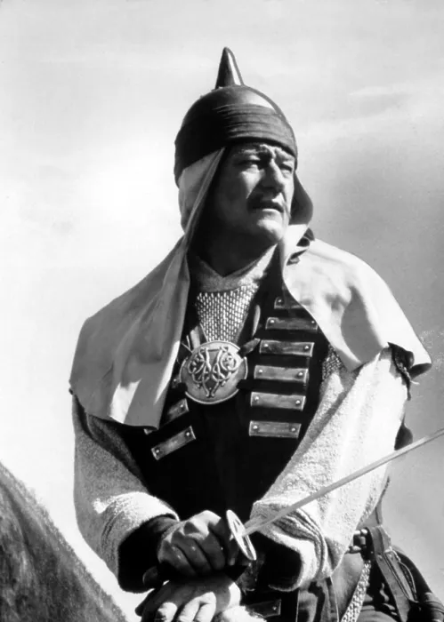 Framed Print : CONQUEROR, John Wayne, 1956. Courtesy: CSU Archives  /  Everett Collection