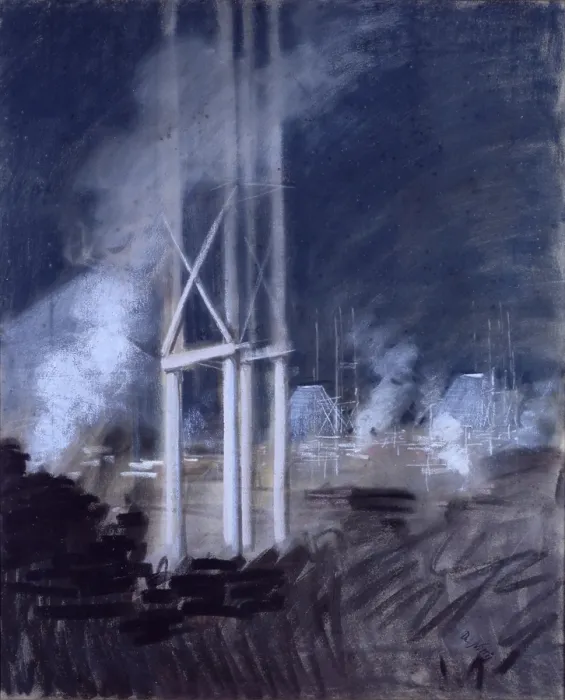 Framed Print : Construction Place (Cantiere), by Giuseppe De Nittis, 1883, 19th Century, crayon on canvas, 72 x 59 cm - Italy, Puglia, Barletta, Giuseppe De Nittis Collection Framed Print : Construction Place (Cantiere), by Giuseppe De Nittis, 1883, 19th Century, crayon on canvas, 72 x 59 cm - Italy, Puglia, Barletta, Giuseppe De Nittis Collection