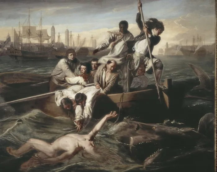 Framed Print : COPLEY, John Singleton (1738-1815). Watson and the Shark. 1778. Oil on canvas. UNITED STATES OF AMERICA. Washington. National Gallery of Art Framed Print : COPLEY, John Singleton (1738-1815). Watson and the Shark. 1778. Oil on canvas. UNITED STATES OF AMERICA. Washington. National Gallery of Art
