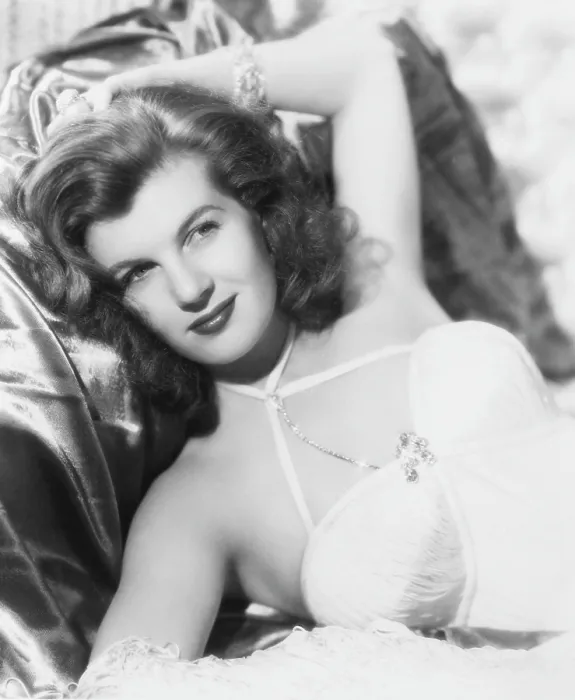 Framed Print : Corinne Calvet, 1950