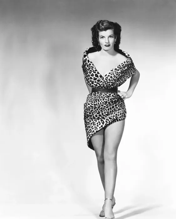 Framed Print : Corinne Calvet, ca. 1951