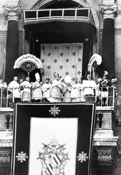 Framed Print : Coronation of Pope Pius XII, March 12, 1939 Framed Print : Coronation of Pope Pius XII, March 12, 1939