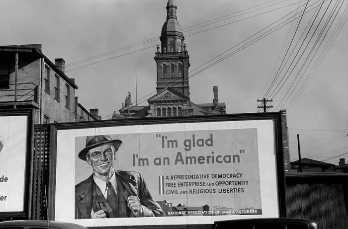 Framed Print : Corporate resistance to FDR's New Deal
