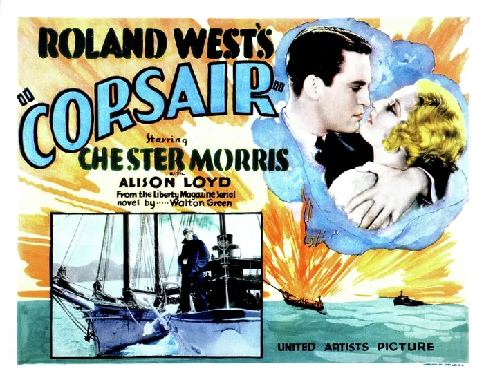 Framed Print : CORSAIR, Chester Morris, Thelma Todd, 1931