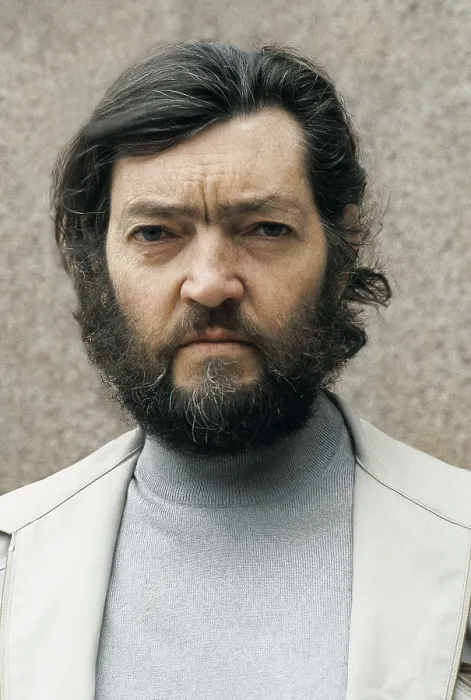 Framed Print : CORTAZAR, Julio (1914-1984). Portrait of 1981. AISA / Everett Collection**US SALES ONLY**