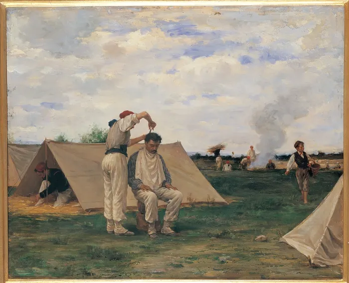 Framed Print : Cosola Demetrio, Field Toiletries, 1875 - 1885, 19th Century, oil on canvas, private collection (156003) Everett CollectionMondadori Portfolio**US SALES ONLY** Framed Print : Cosola Demetrio, Field Toiletries, 1875 - 1885, 19th Century, oil on canvas, private collection (156003) Everett CollectionMondadori Portfolio**US SALES ONLY**