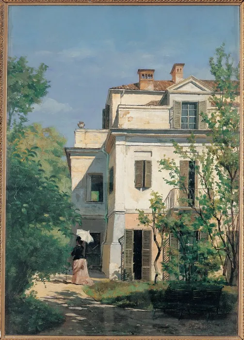 Framed Print : Cosola Demetrio, In the Garden, 1885, 19th Century, oil on canvas, Private Collection (156016) Everett CollectionMondadori Portfolio**US SALES ONLY** Framed Print : Cosola Demetrio, In the Garden, 1885, 19th Century, oil on canvas, Private Collection (156016) Everett CollectionMondadori Portfolio**US SALES ONLY**