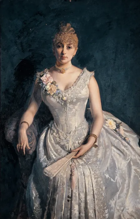 Framed Print : Cosola Demetrio, Portrait of Mrs Framed Print : Cosola Demetrio, Portrait of Mrs