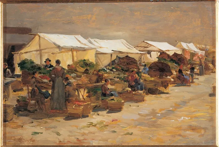 Framed Print : Cosola Demetrio, The Vegetable Market, 1880 - 1885, 19th Century, oil on panel, private collection (156000) Everett CollectionMondadori Portfolio**US SALES ONLY** Framed Print : Cosola Demetrio, The Vegetable Market, 1880 - 1885, 19th Century, oil on panel, private collection (156000) Everett CollectionMondadori Portfolio**US SALES ONLY**