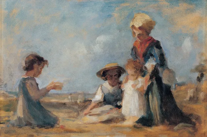 Framed Print : Cosola Demetrio, The Widow's Son, 1886, 19th Century, oil on board, private collection (156011) Everett CollectionMondadori Portfolio**US SALES ONLY**