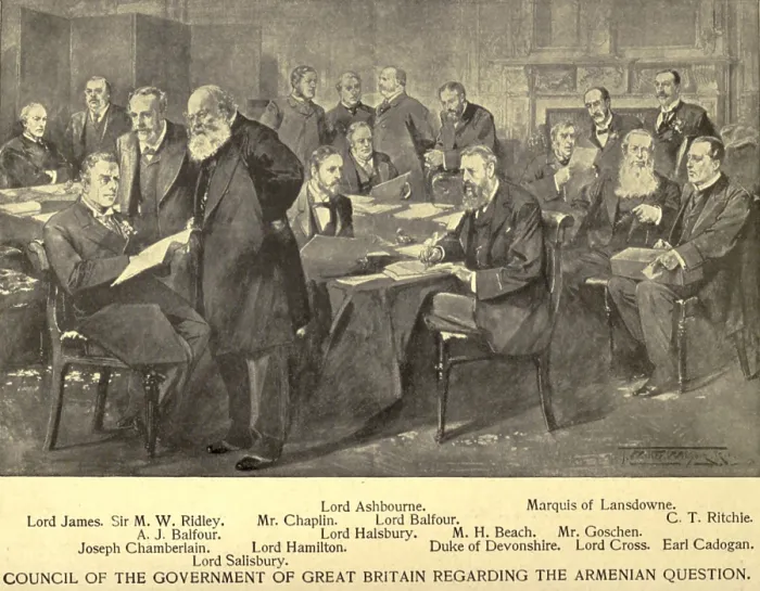 Framed Print : Council of the Government of Great Britain regarding the Armenian Question Framed Print : Council of the Government of Great Britain regarding the Armenian Question