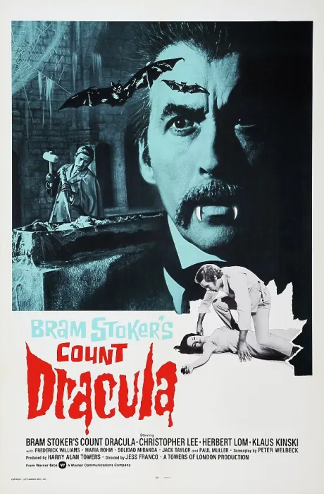 Framed Print : COUNT DRACULA, US poster art, Christopher Lee, 1970 Framed Print : COUNT DRACULA, US poster art, Christopher Lee, 1970
