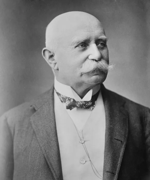 Framed Print : Count Ferdinand Graf von Zeppelin, c. 1910, developed and tested a successful German airship in 1908