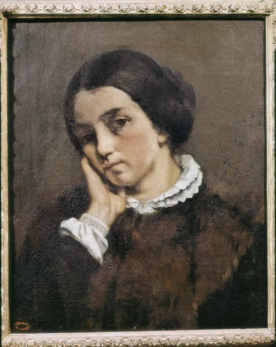 Framed Print : COURBET, Gustave (1819-1877). Portrait of Zelie Courbet. 1846. Realism. Oil on canvas. BRAZIL. Sao Paulo. Sao Paulo Museum of Art Framed Print : COURBET, Gustave (1819-1877). Portrait of Zelie Courbet. 1846. Realism. Oil on canvas. BRAZIL. Sao Paulo. Sao Paulo Museum of Art