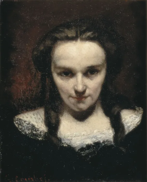 Framed Print : COURBETGustave (1819-1877). The Clairvoyant orThe Sleepwalker. 1865. Realism. Oil on canvas. FRANCE. Besanon. Museum of Fine Arts and Archaeology
