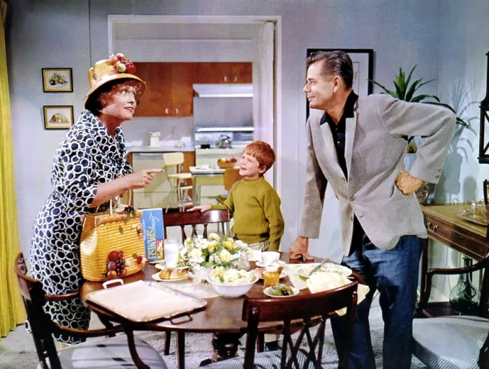 Framed Print : THE COURTSHIP OF EDDIE'S FATHER, Roberta Sherwood, Ronnie Howard, Glenn Ford, 1963