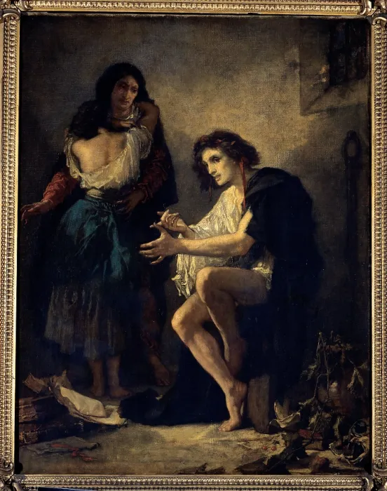 Framed Print : Couture Thomas, The Madman, 1879, 19th Century, oil on canvas, Italy, Lombardy, Milan, Brera Art Gallery, (621014) Everett CollectionMondadori Portfolio**US SALES ONLY** Framed Print : Couture Thomas, The Madman, 1879, 19th Century, oil on canvas, Italy, Lombardy, Milan, Brera Art Gallery, (621014) Everett CollectionMondadori Portfolio**US SALES ONLY**