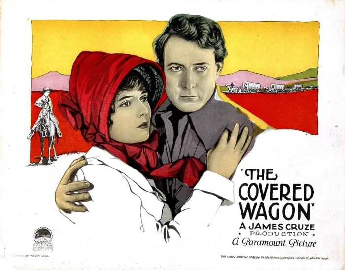 Framed Print : THE COVERED WAGON, from left, Lois Wilson, J. Warren Kerrigan, 1923 Framed Print : THE COVERED WAGON, from left, Lois Wilson, J. Warren Kerrigan, 1923