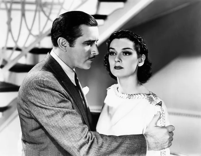 Framed Print : CRAIG'S WIFE, from left: John Boles, Rosalind Russell, 1936
