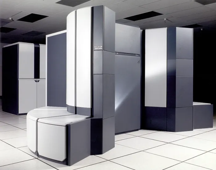 Framed Print : The Cray Y 190A Supercomputer at the NASA Ames Research Center. March 1, 1990