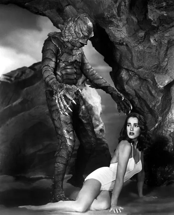 Framed Print : CREATURE FROM THE BLACK LAGOON, Julia Adams, 1954 Framed Print : CREATURE FROM THE BLACK LAGOON, Julia Adams, 1954