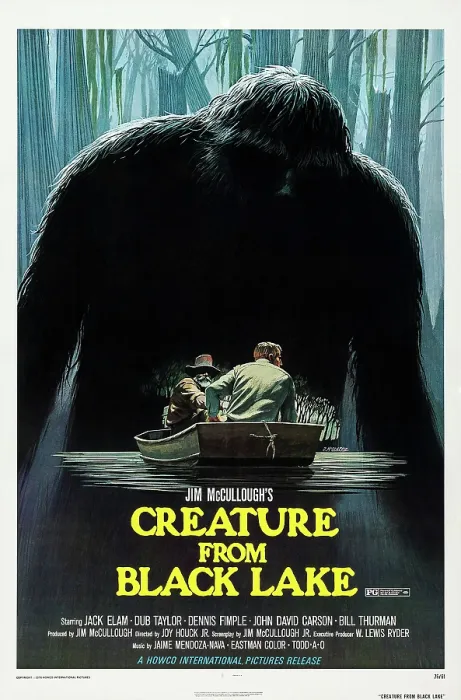 Framed Print : CREATURE FROM BLACK LAKE, US poster, 1976